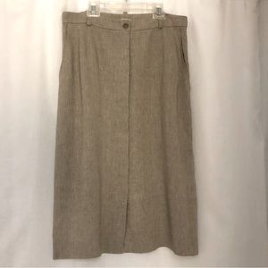 Hermes Vintage Pencil Skirt